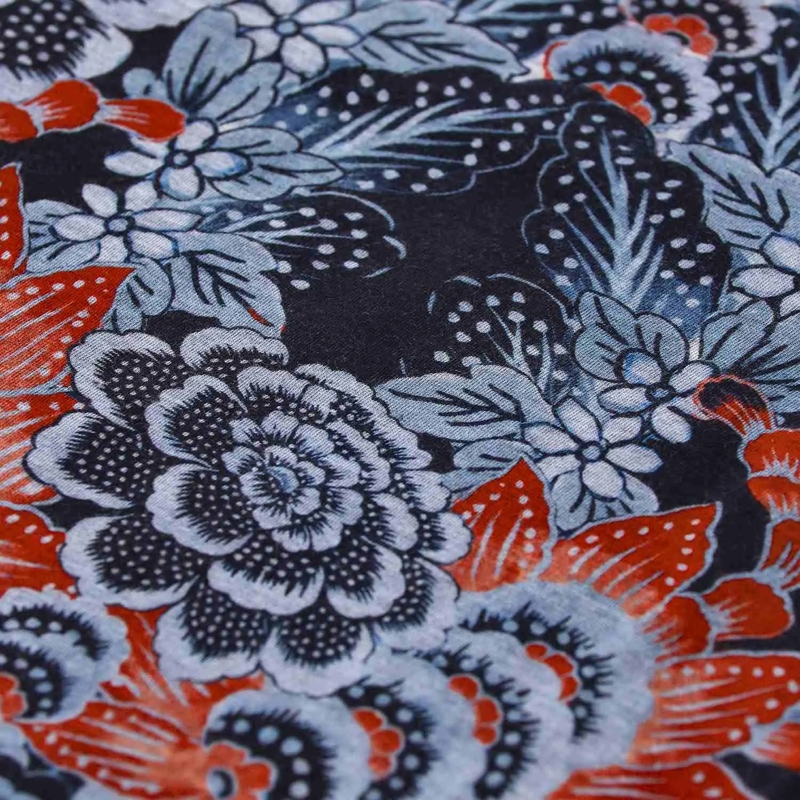 Etro T-Shirt T-Shirt mit Paisley-Muster blau(Image 3)