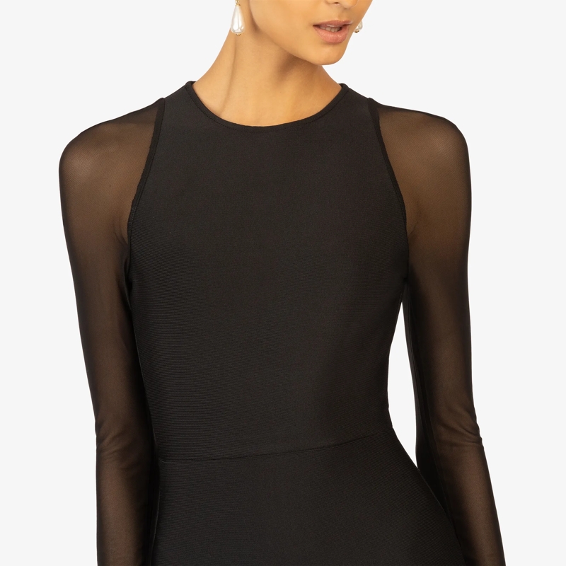 Kraimod Cocktailkleid Bandagekleid schwarz(Image 5)