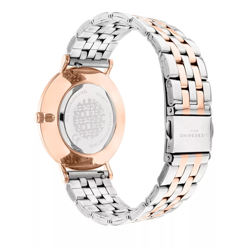 Liebeskind Berlin Quarzuhr Watch Bicolour Rose Gold and Silver(Image 6)