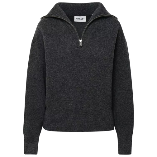 Etoile Isabel Marant Grey Wool Blend 'Fancy' Sweater Grey 