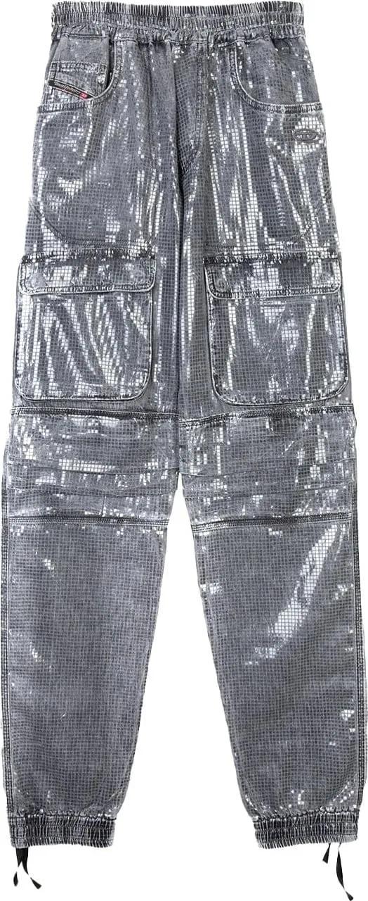 Thumbnail - Diesel - Jeans Gray - Größe 25 - grau