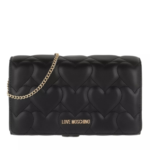 Love Moschino Borsa Quilted Pu     Nero Crossbody Bag
