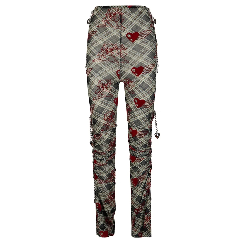 Chopova Lowena Leggings Sonicscape Mesh Leggings Multicolor