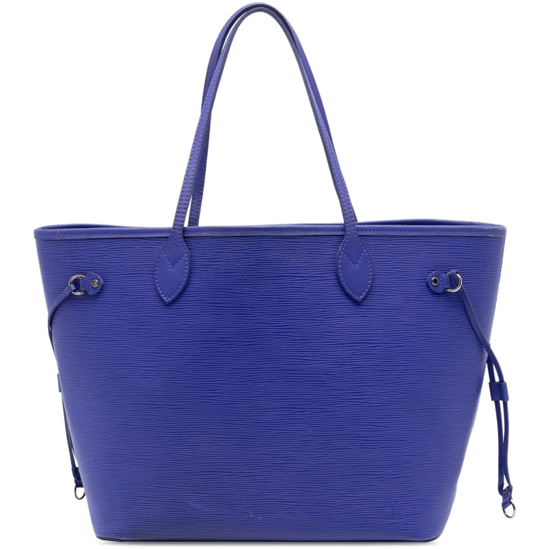 Louis Vuitton Shopper Epi Neverfull MM blau