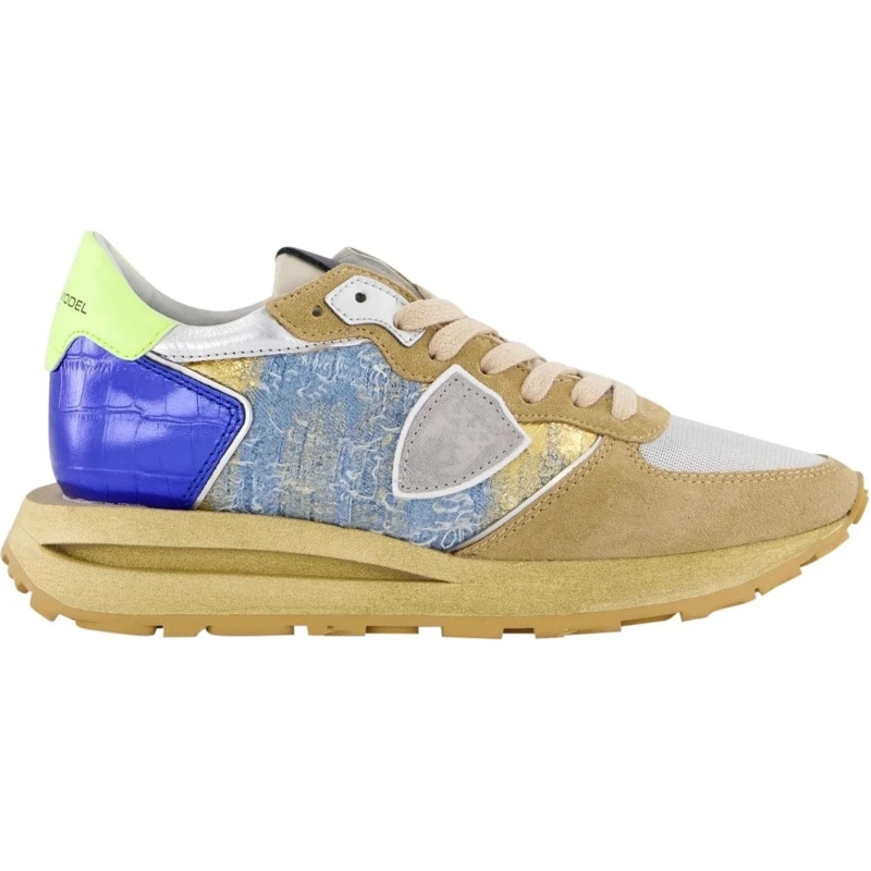 Philippe Model Low-Top-Sneaker Dames Tropez Haute Low Woman beige