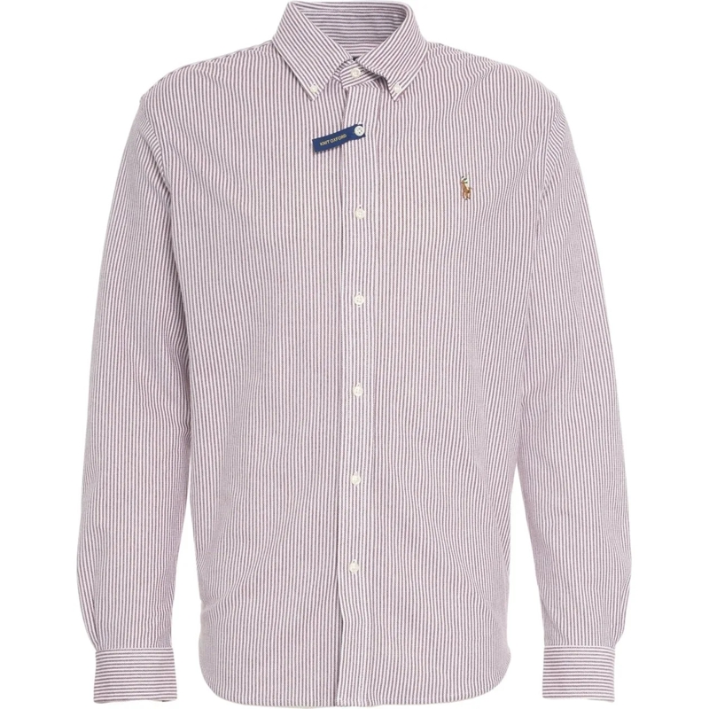 Ralph Lauren T-shirt Striped Oxford shirt rot