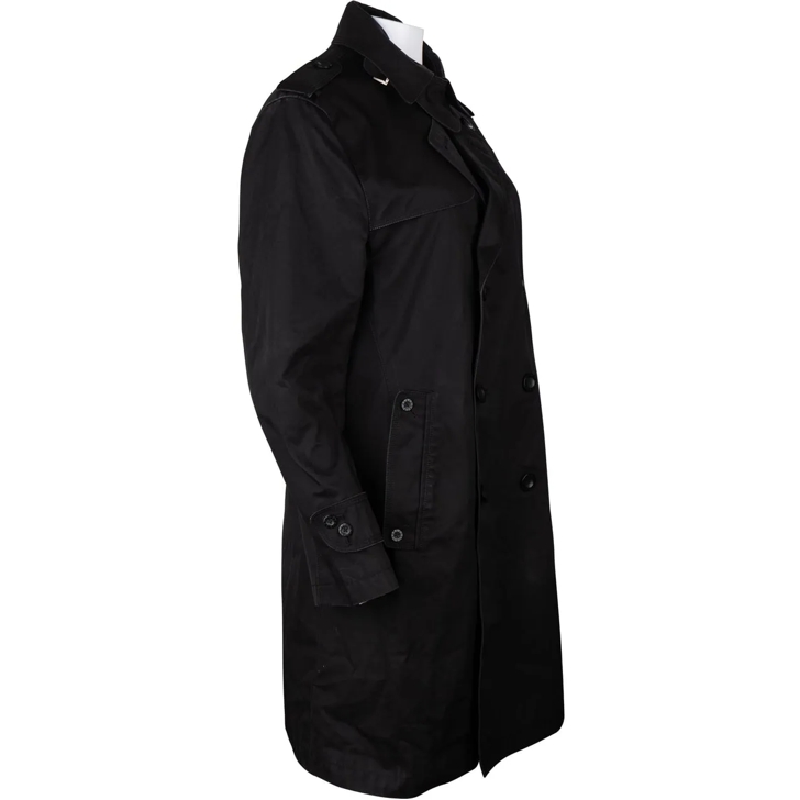 Pre-Loved Burberry Trenchcoat | Burberry Black Label Cotton