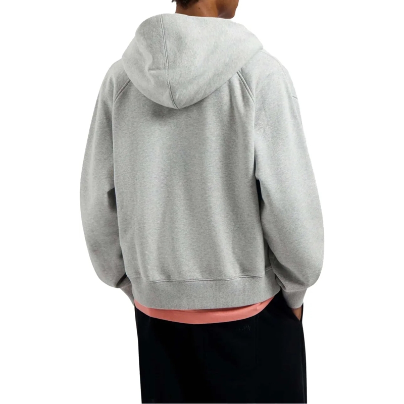 ØLÅF Weste Olaf Signature Zip Hoodie Vesten Lichtgrijs M24020 grau(Image 4)