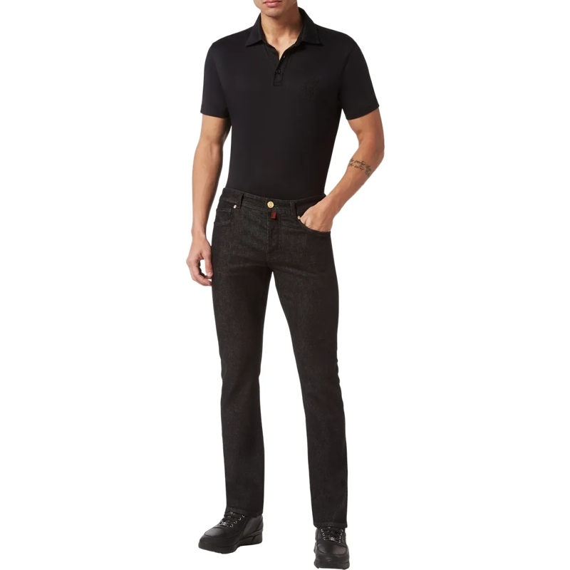 BILLIONAIRE Jeans mit geradem Bein Jeans Regular Fit schwarz(Image 3)