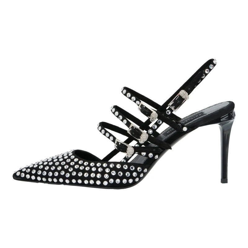 Philipp Plein Pumps Zeigen Sie Ihre modische Seite mit diesen Sling-Ba schwarz(Image 5)