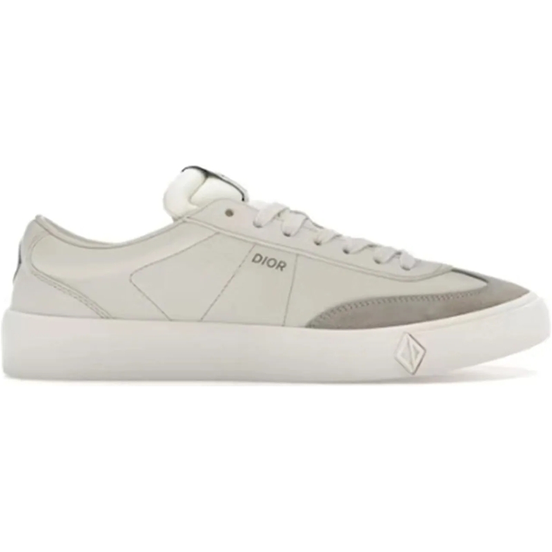 Christian Dior Low-Top-Sneaker Dior B101 Leather Sneakers grau