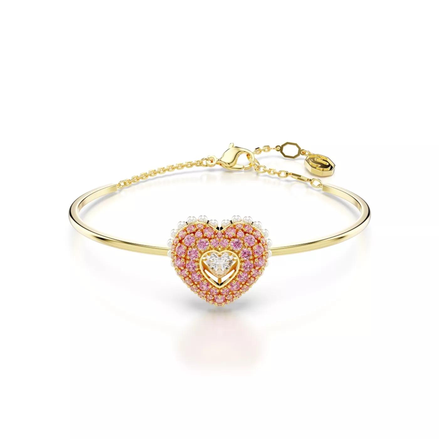 Swarovski Armband - Swarovski Hyperbola Goldfarbene Armband 5687258 - Gr. ONE SIZE - in Gold - für Damen