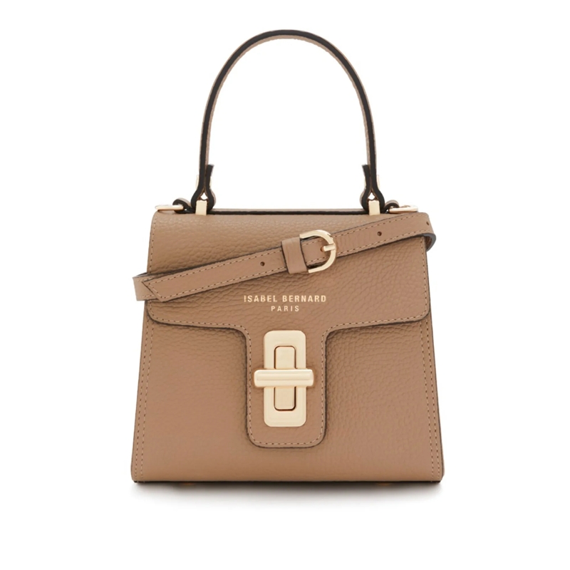 Isabel Bernard Cartable Handtasche Beige