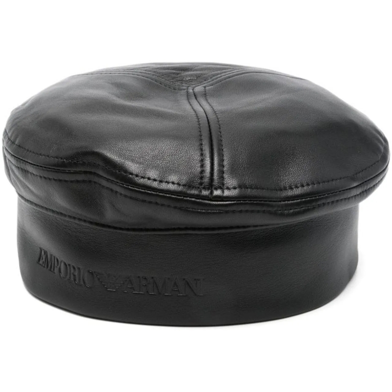 Emporio Armani Mütze Hats Black schwarz