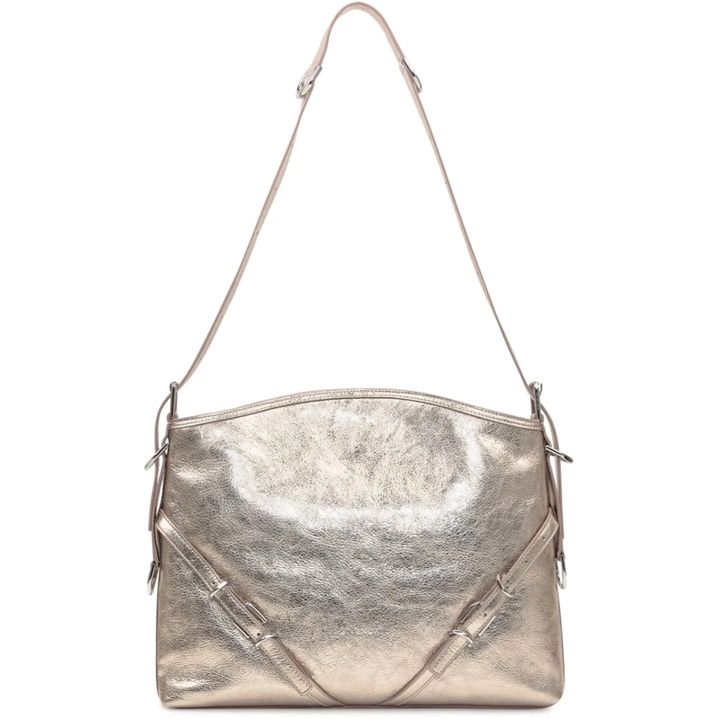Givenchy Schultertasche Borsa a Spalla Voyou Media silber