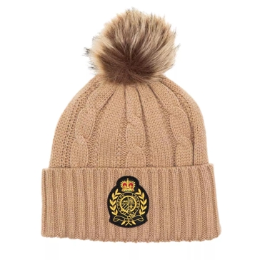 Camel 2024 bobble hat