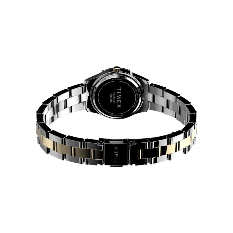 Timex Quarzuhr Quarz-Analoguhr Timex Women's Solar Analog silber(Image 4)