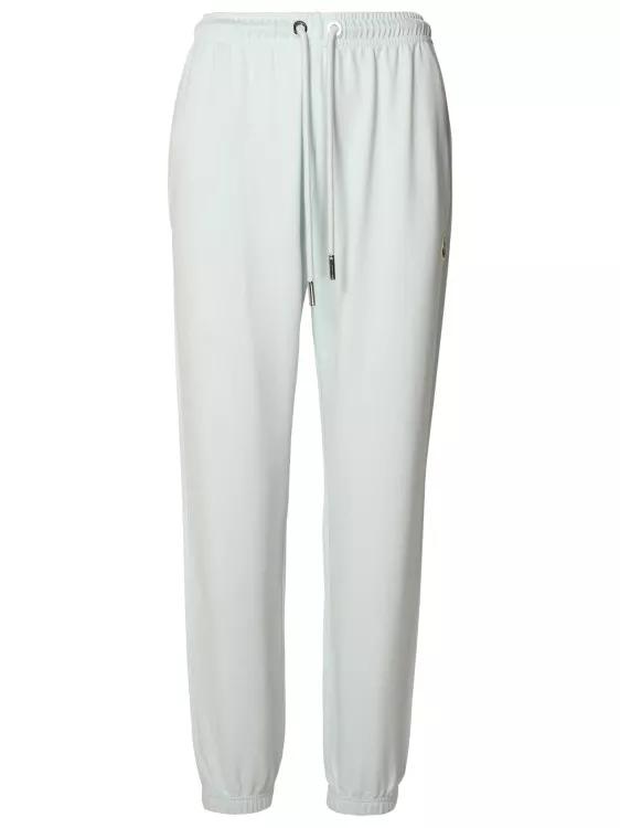 Moncler - Light Blue Cotton Trousers - Größe S - blue