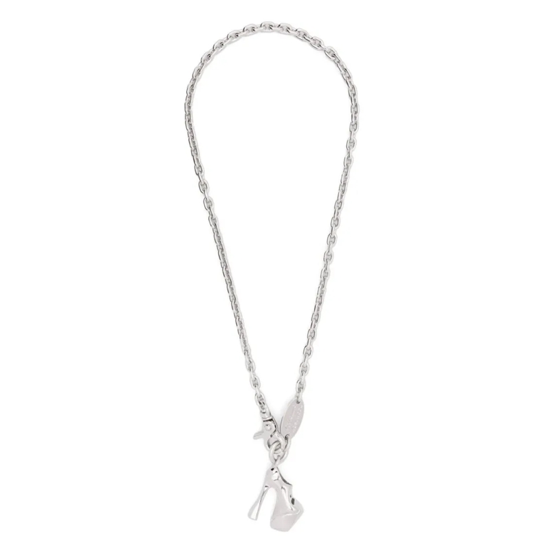 Vivienne Westwood Mittellange Halskette Silver-Tone Cable-Link Necklace Not Applicable