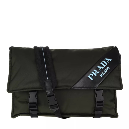 Prada Shoulder Bag Nylon Dark Green Sac à bandoulière