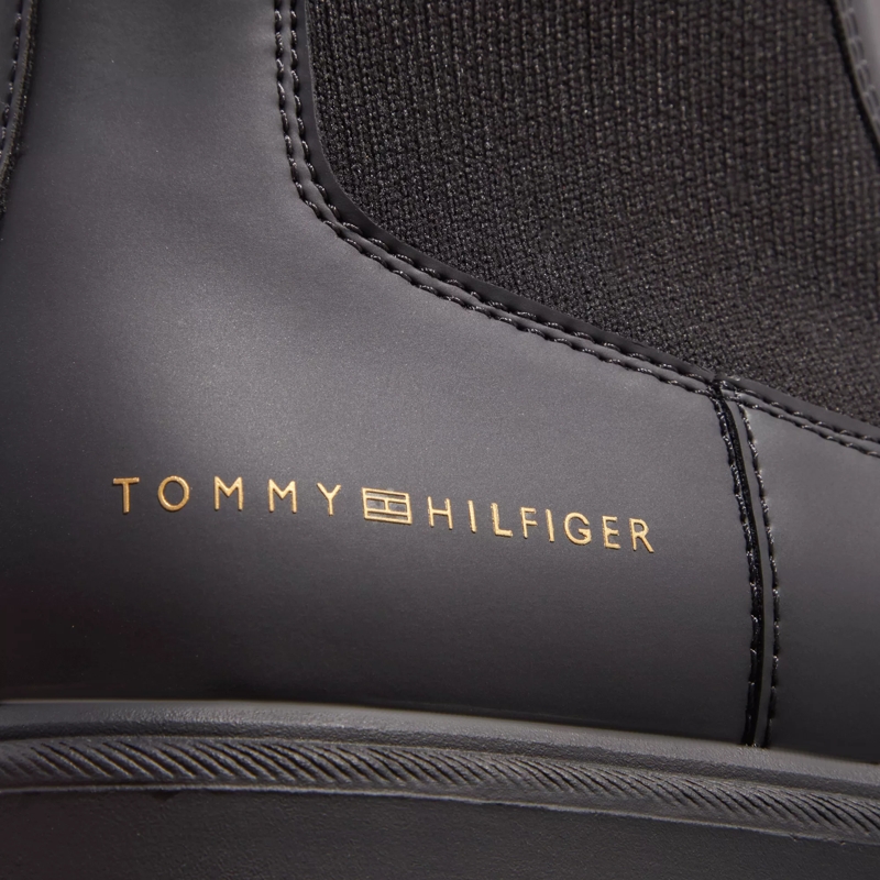 Tommy Hilfiger Stiefel Feminine Seasonal Utility Boot Black (Image 3)