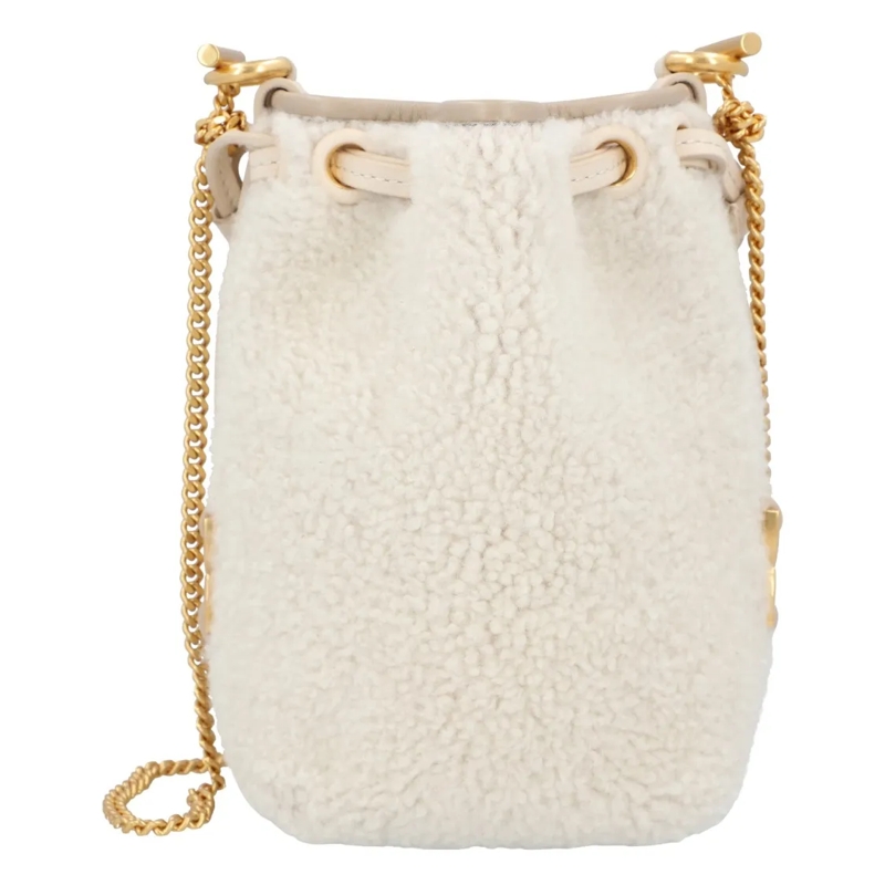 Chloé Bucket Bag Marcie Micro Bucket Bag Beige Neutrals