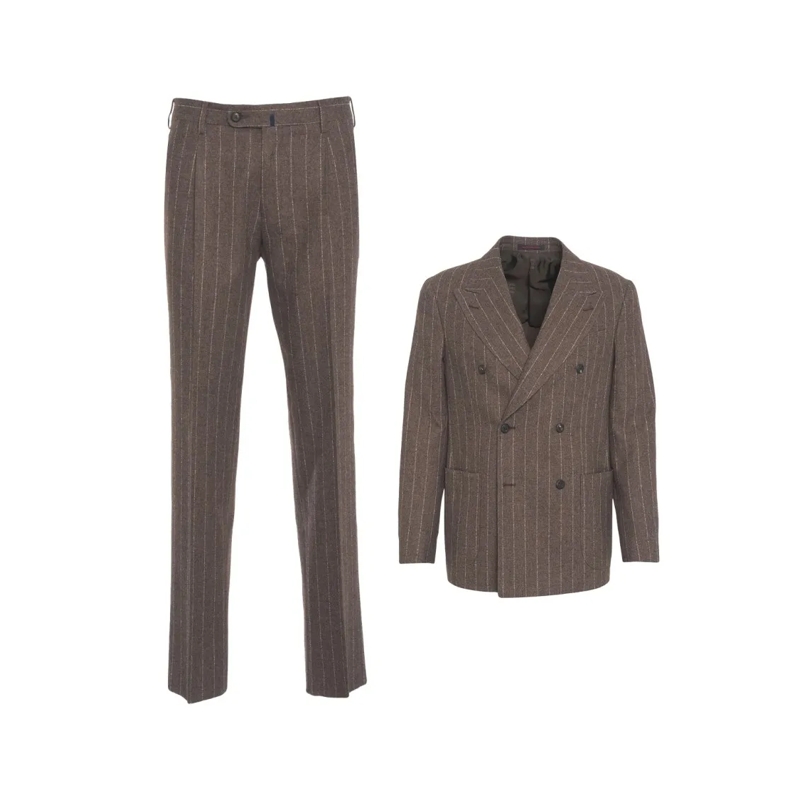 The Gigi Combinaison de costume Babylon' Pinstripe Suit Grey