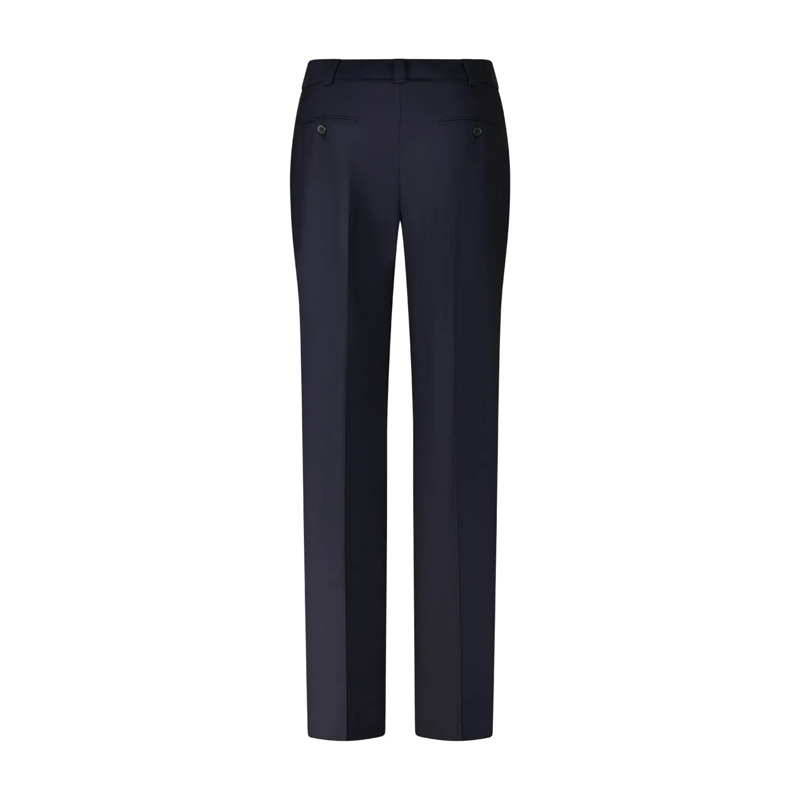 windsor. Freizeithose Businesshose aus Schurwolle Schwarz(Image 4)