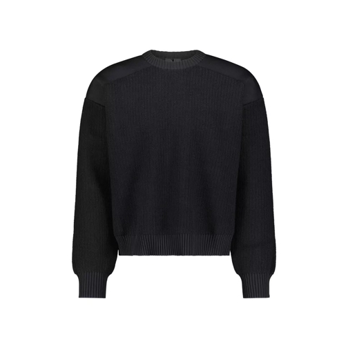 Y-3 Sweatshirt aus Woll-Mix Schwarz 