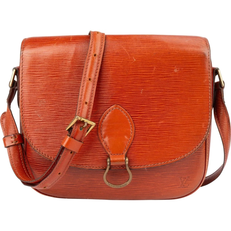 Louis Vuitton Tote Louis Vuitton Cognac Epi Leather Saint Cloud GM Sh braun