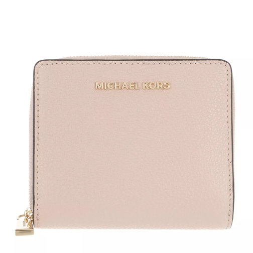 MICHAEL Michael Kors Medium Za Snap  Soft Pink Bi-Fold Wallet