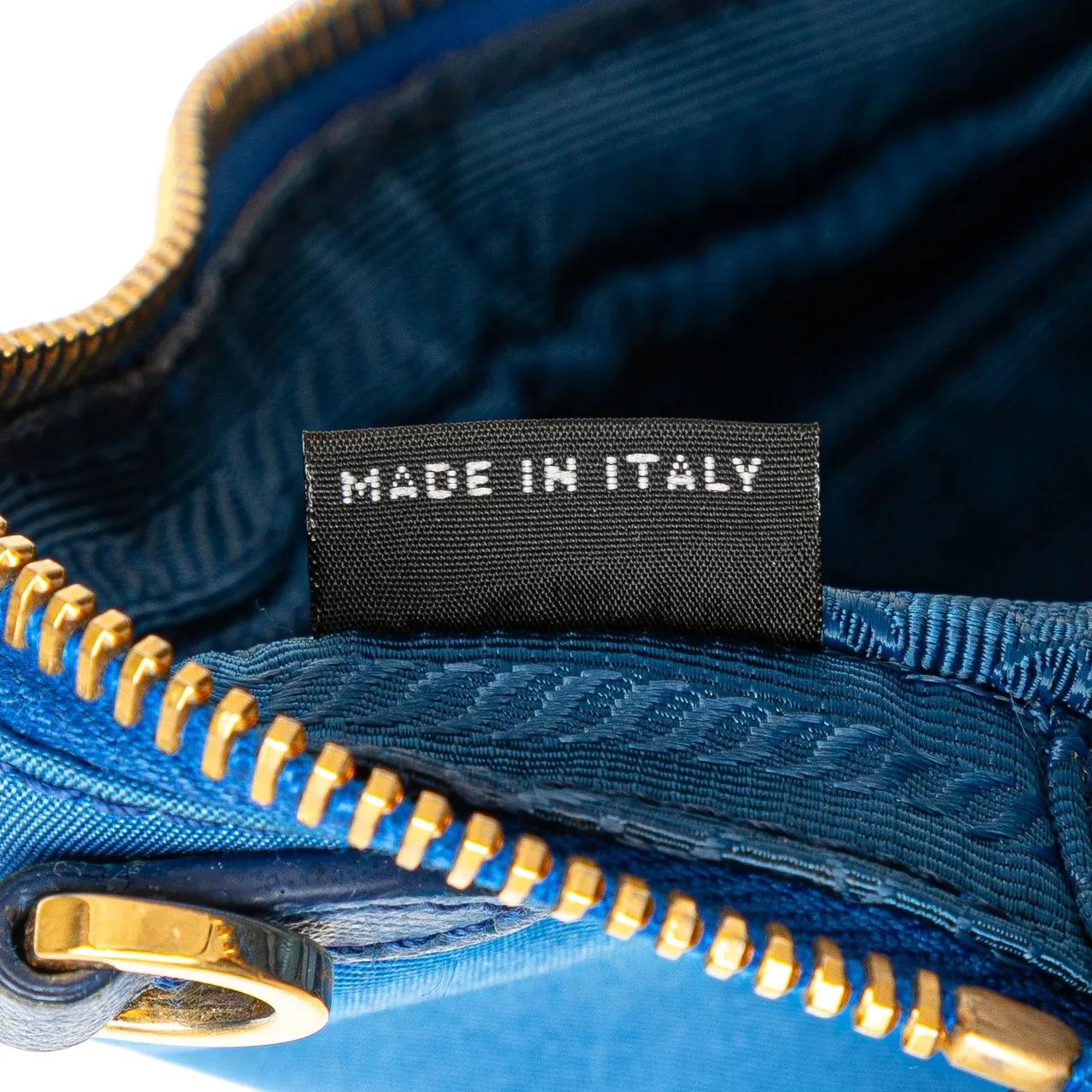 Thumbnail - Prada Hobo Bags - Tessuto Fiocco Bow Crossbody - Gr. unisize - in Blau - für Damen