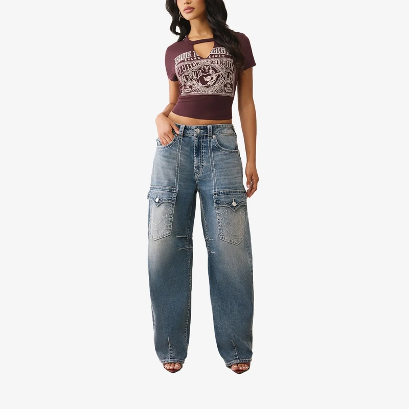 True Religion Jeans Jeans BAILEY Barrel blau(Image 2)