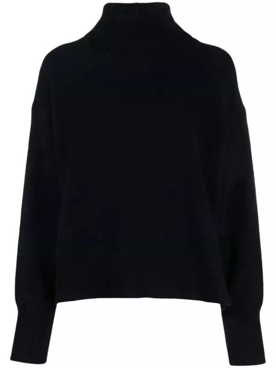 Joseph - Roll-Neck Cashmere Jumper - Größe M - black