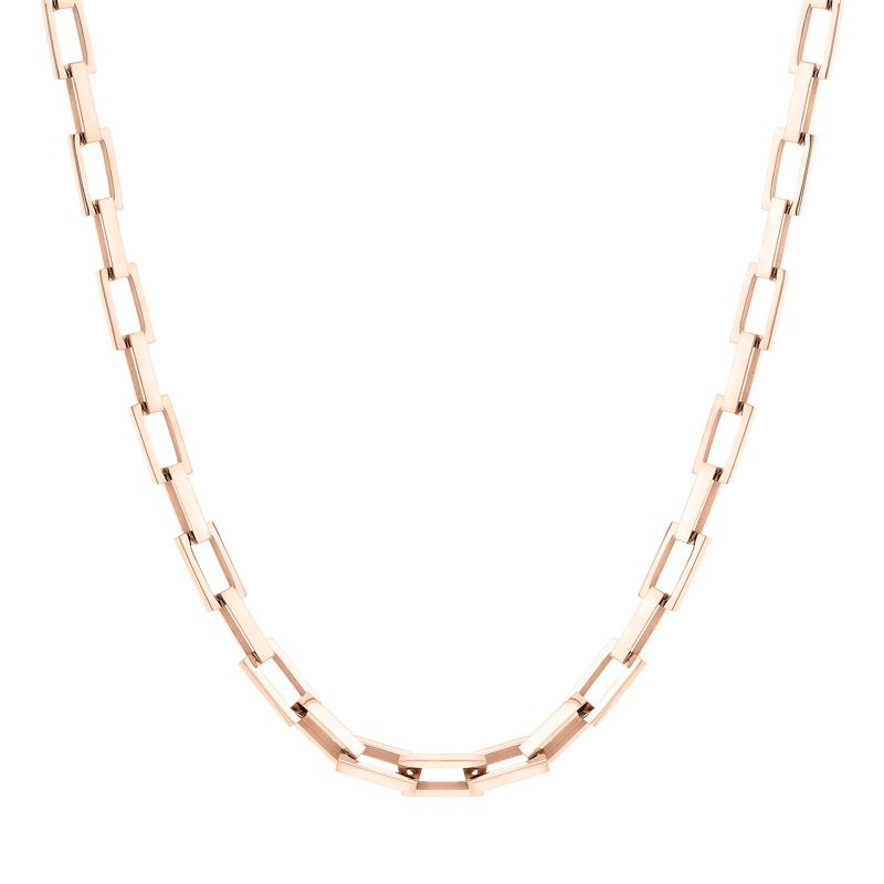 Liebeskind Berlin Mittellange Halskette Edelstahl Halskette rose