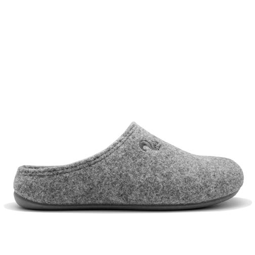 thies thies 1856 ® Recycled PET Slipper vegan light grey grau Slipper