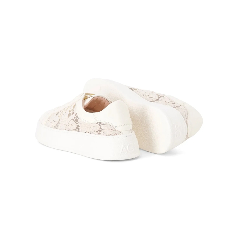 Agl Veterschoenen Sneaker Giuly Fabric weiß(Image 3)