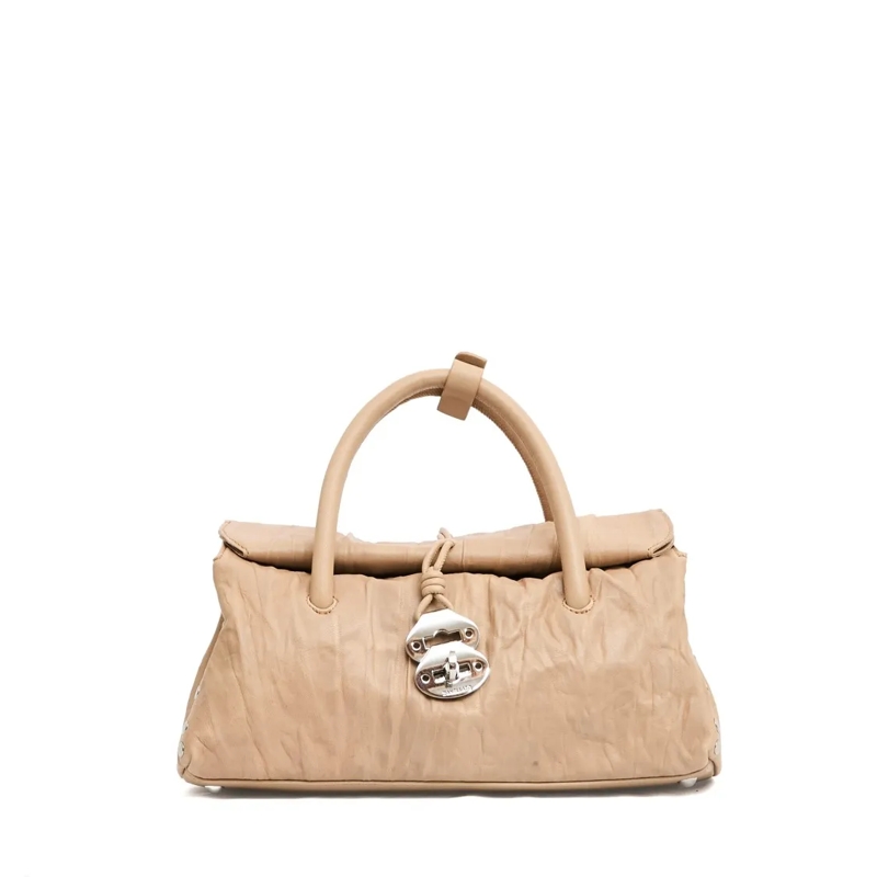 Zanellato Crossbodytas Dotta Plissè Beige Lio Grande Neutrals