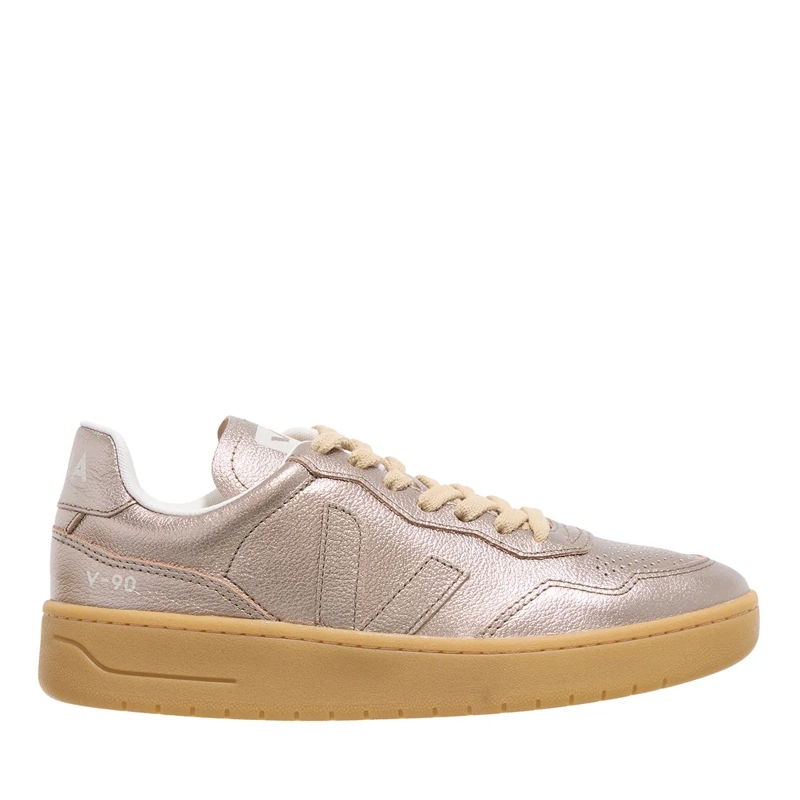 Veja Low-Top-Sneaker V-90 Full Bronze Natural