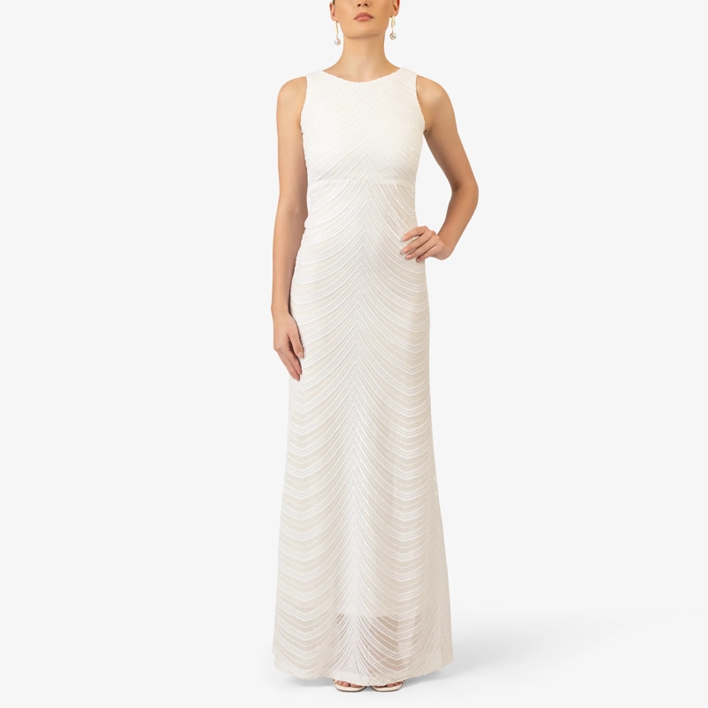 Kraimod Abendkleid Paillettenkleid weiss(Image 2)