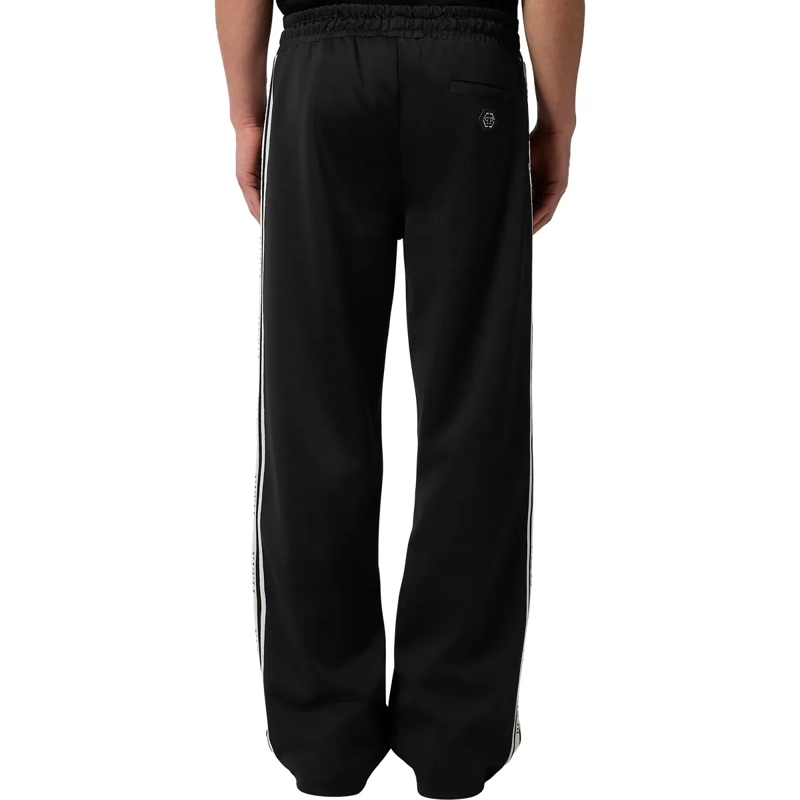 Philipp Plein Jogginghose Tracksuit Trousers Jacquard Logo schwarz(Image 2)