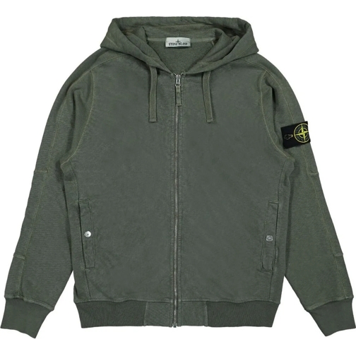 Stone Island  sweatjacket khaki grün