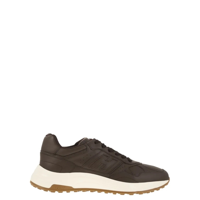Hogan Lage-top sneaker Hyperlight Leather Trainers Brown