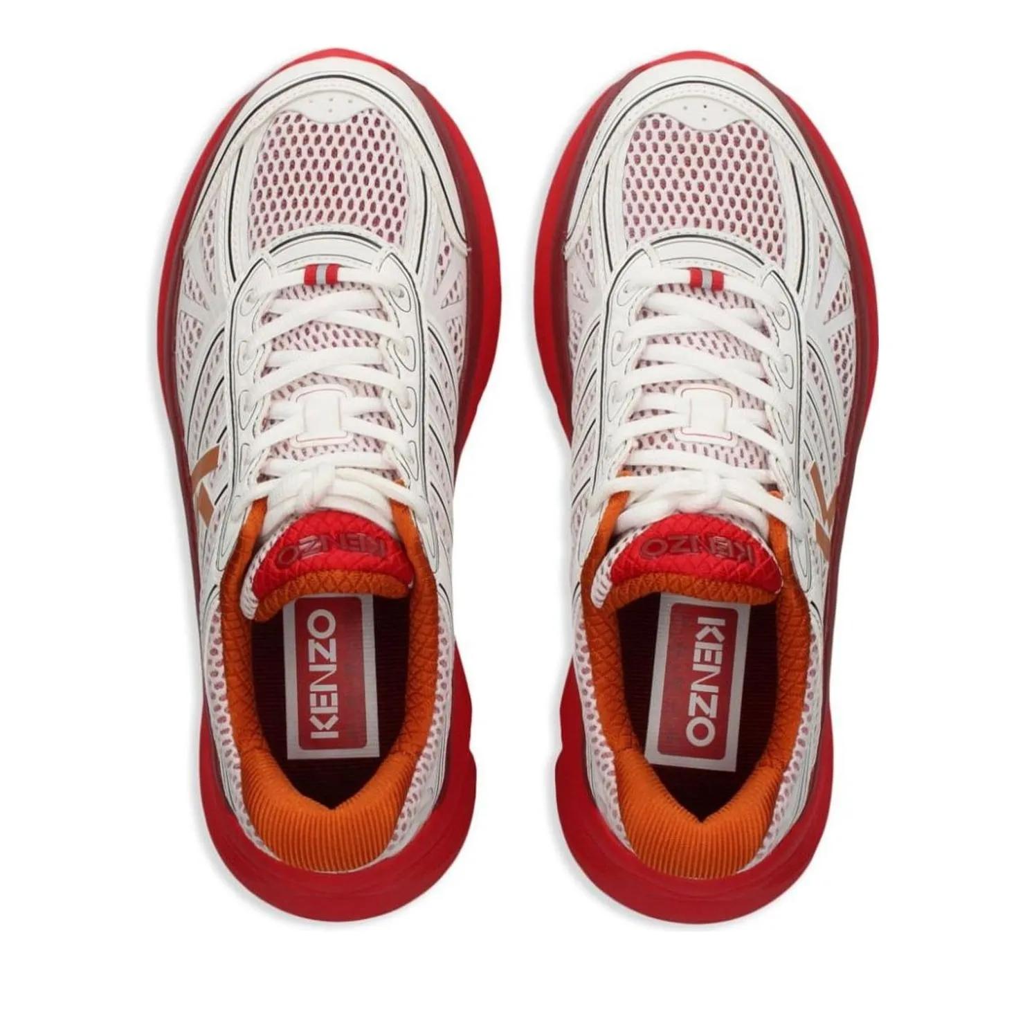 Kenzo Low-Top Sneakers Red in rood