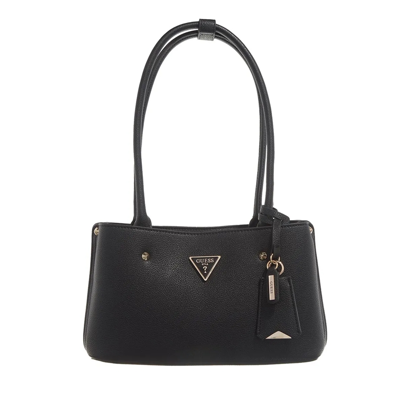 Guess Schultertasche Meridian Shoulder Satchel Black