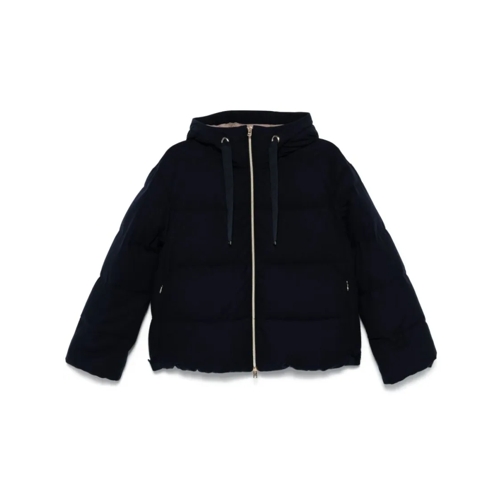 Herno Bomberjacken Navy Ultralight Bomber Jacket Black