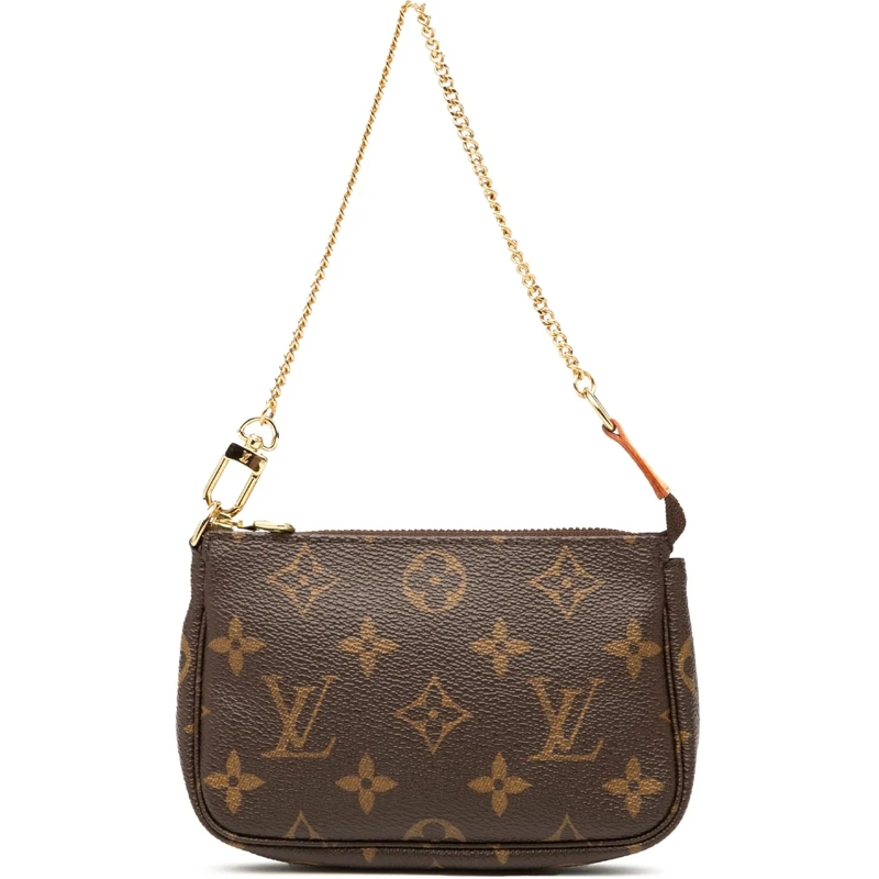 Louis Vuitton Fourre-tout Monogram Mini Pochette Accessoires braun