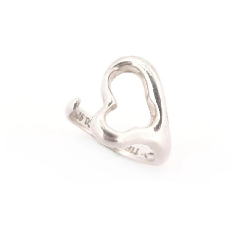Tiffany & Co. Ring Tiffany & Co Open Heart PM Ring von Elsa Peretti T silber