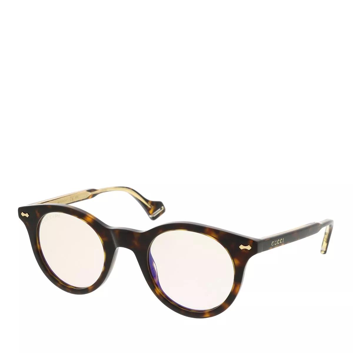 Gucci havana hot sale blue sunglasses