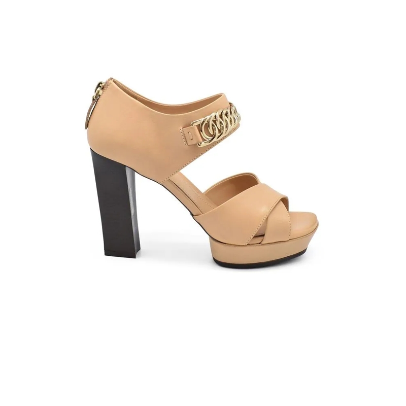 Tod's Sandalen Nude Leather Sandals Brown
